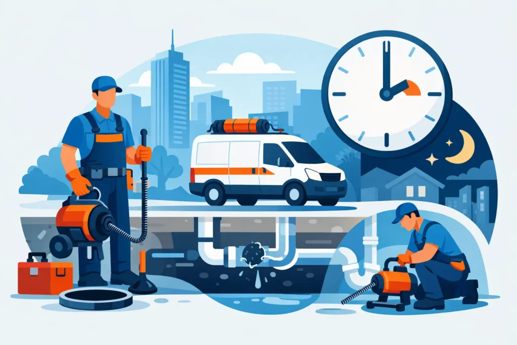 Desentupidora ABC Paulista com Atendimento 24h