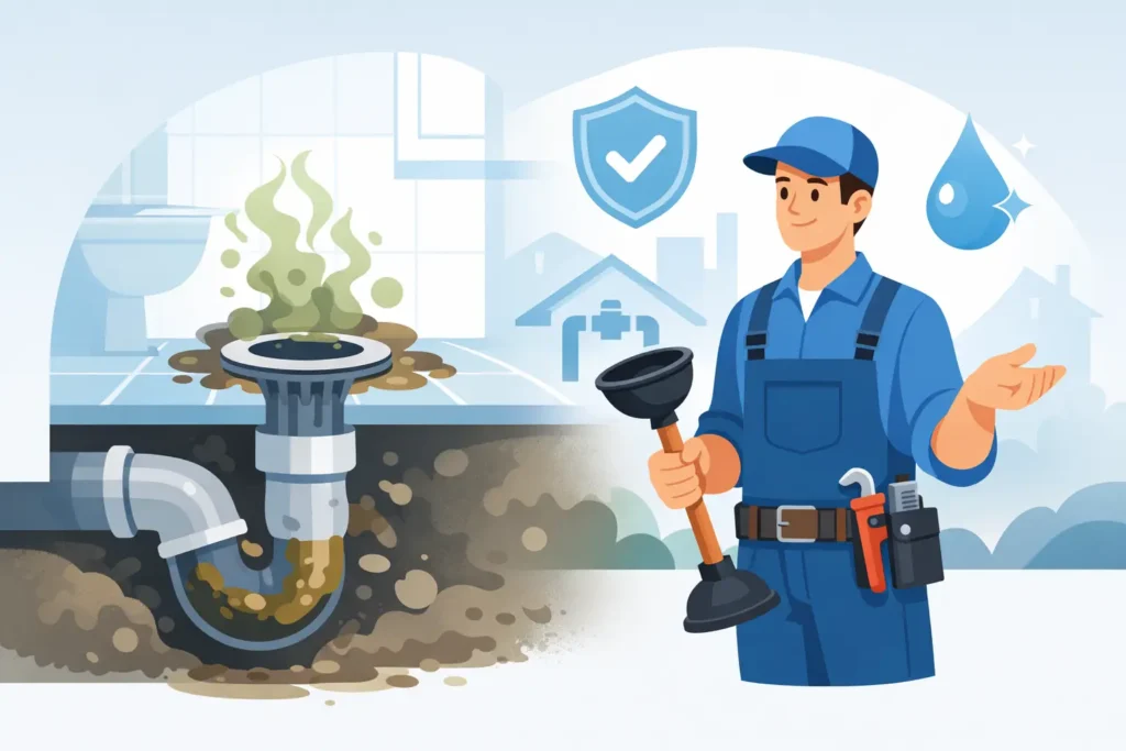 Como eliminar retorno de esgoto com segurança